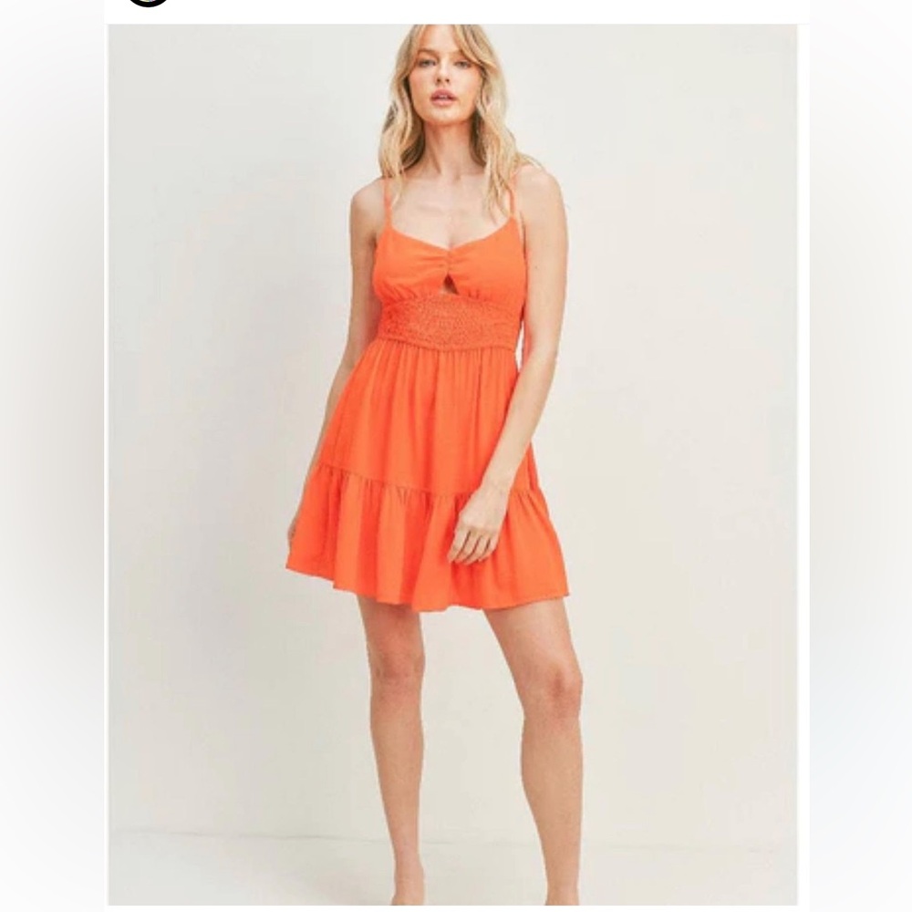 Orange Summer Dress